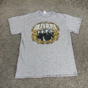 Pawn Stars Gold & Silver Pawn Shop Shirt Mens Large Gray Graphic Tee Delta Pro